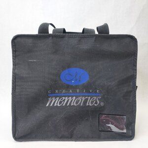 Creative Memories Memory Mate Tote Scrapbook Craft Album Zip Top Bag Extra Large